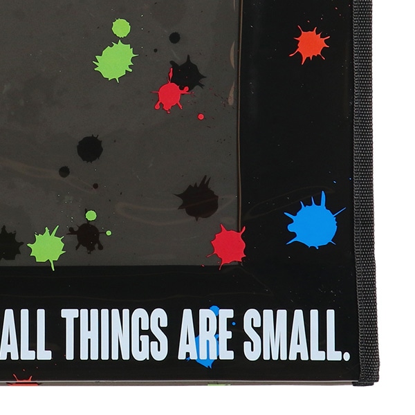 角型クリアビーチバッグ（ペンキ）