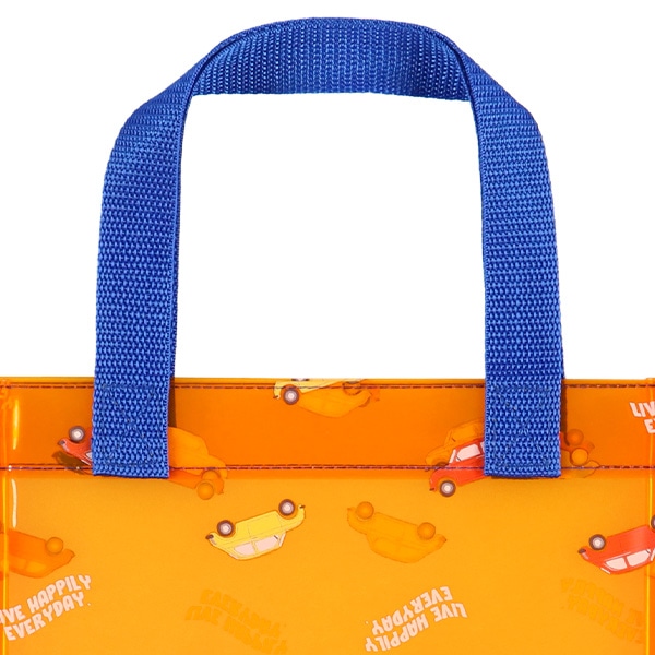 角型クリアビーチバッグ（くるま）