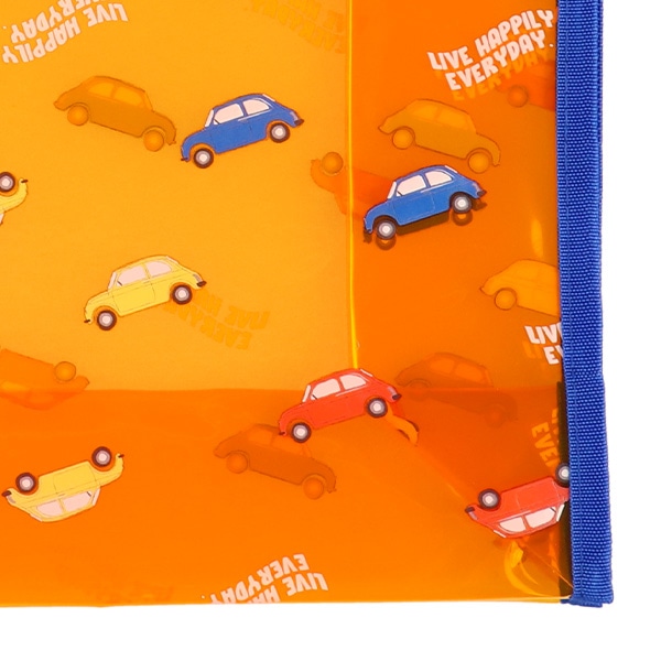 角型クリアビーチバッグ（くるま）