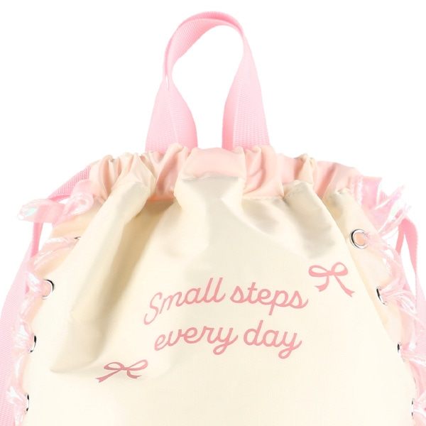 ビーチボンサック（レースアップロゴ）