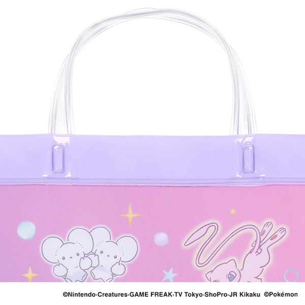 バケット型ビーチバッグ（ポケモン・パープル）