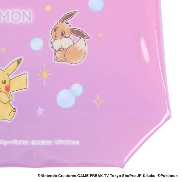 バケット型ビーチバッグ（ポケモン・パープル）