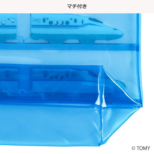 バケット型ビーチバッグ（プラレール）