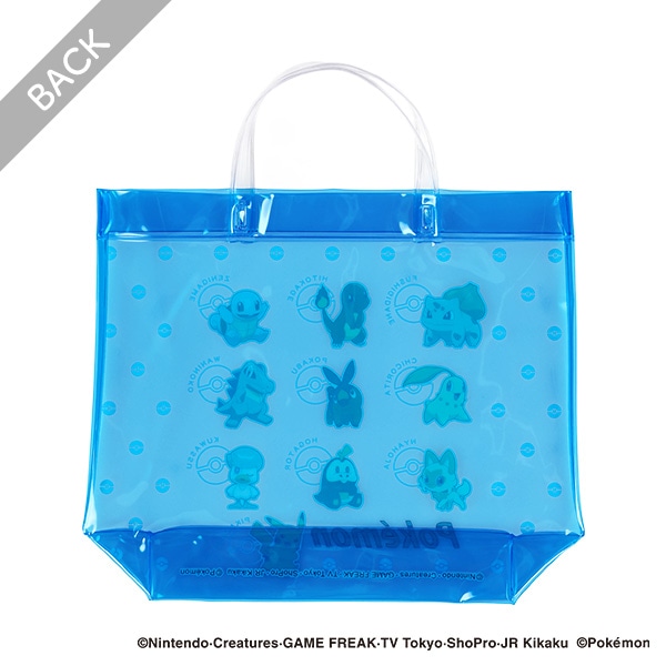 バケット型ビーチバッグ（ポケモン・ブルー）