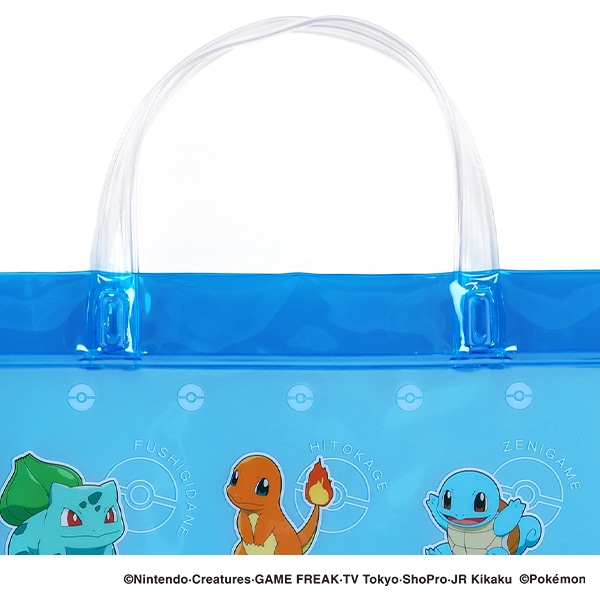 バケット型ビーチバッグ（ポケモン・ブルー）