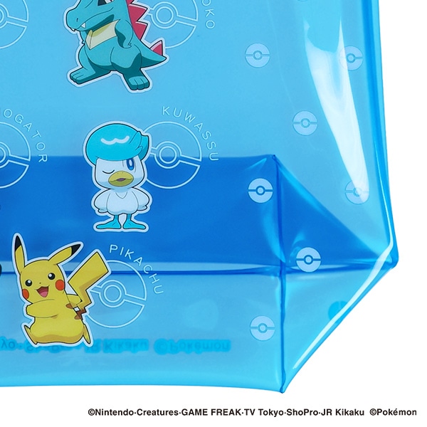 バケット型ビーチバッグ（ポケモン・ブルー）