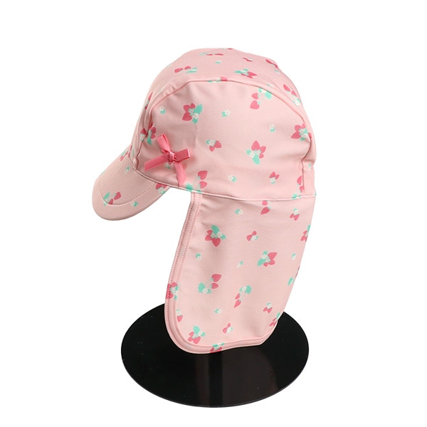 日よけ付きアクアキャップ（いちご）
