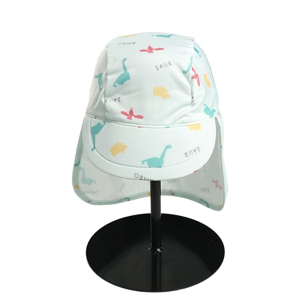 日よけ付きアクアキャップ（恐竜）
