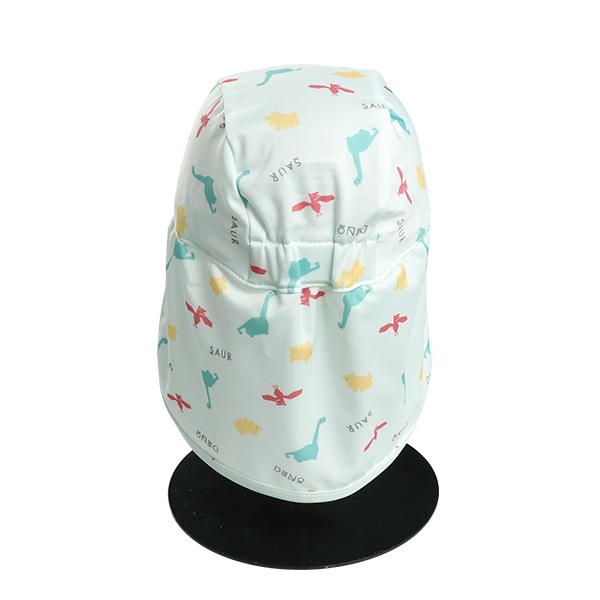 日よけ付きアクアキャップ（恐竜）