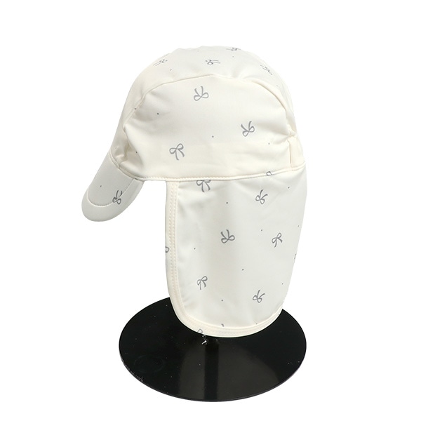 日よけ付きアクアキャップ（リボン）