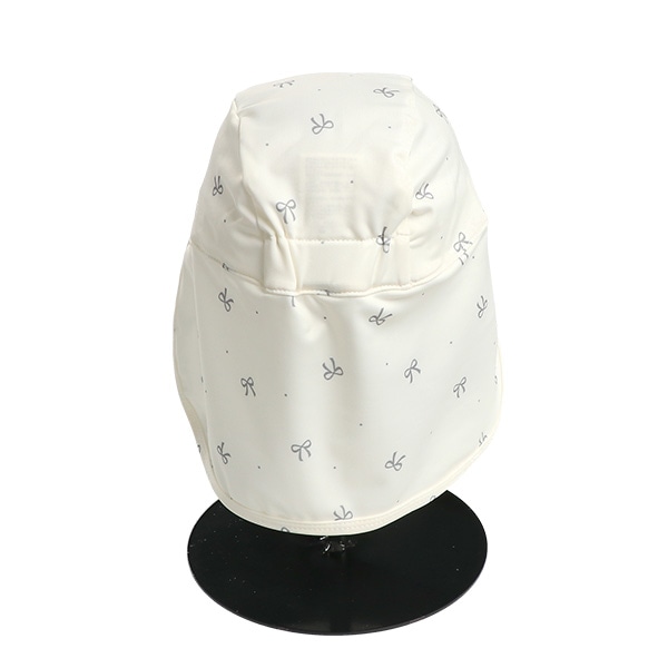 日よけ付きアクアキャップ（リボン）