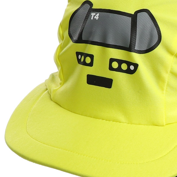 日よけ付きアクアキャップ（ドクターイエロー）