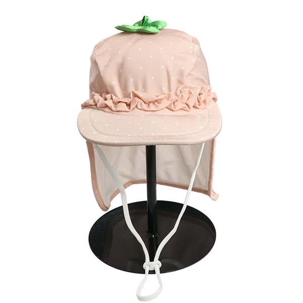 日よけ付きアクアキャップ（なりきりいちご）