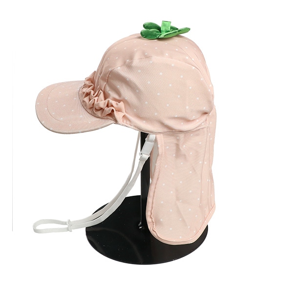 日よけ付きアクアキャップ（なりきりいちご）