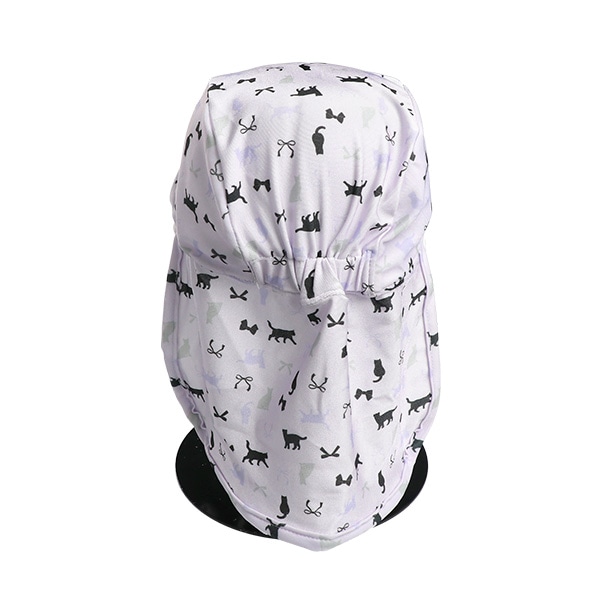 日よけ付きアクアキャップ（ねこ）