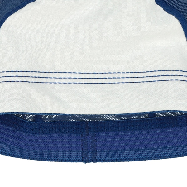 ネーム付きスイムキャップ（ネイビー・パープル）