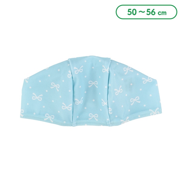 スイムキャップ（ドット・リボン）