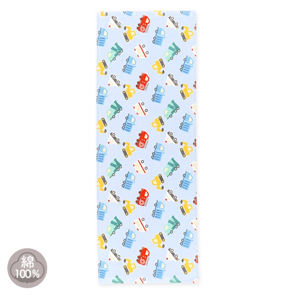 スポーツタオル（はたらくくるま）