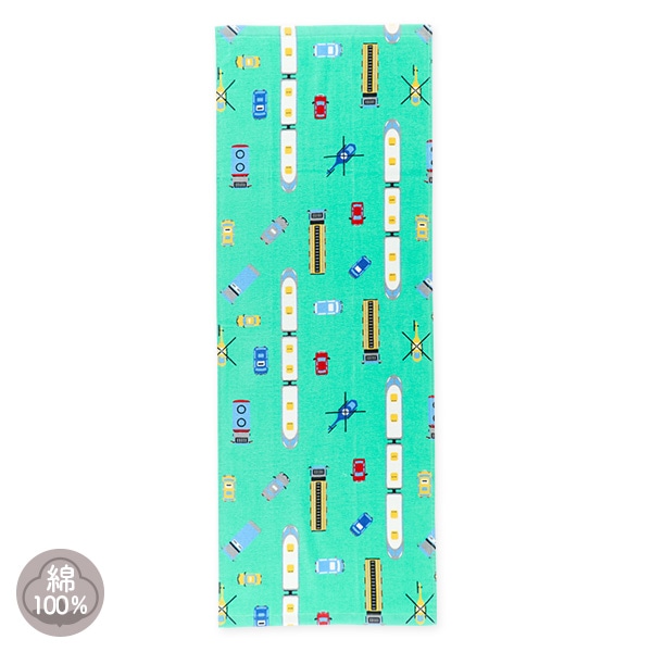 スポーツタオル（のりもの）