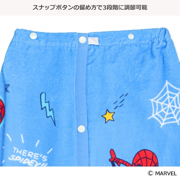 70cm丈巻きタオル（スパイダーマン）