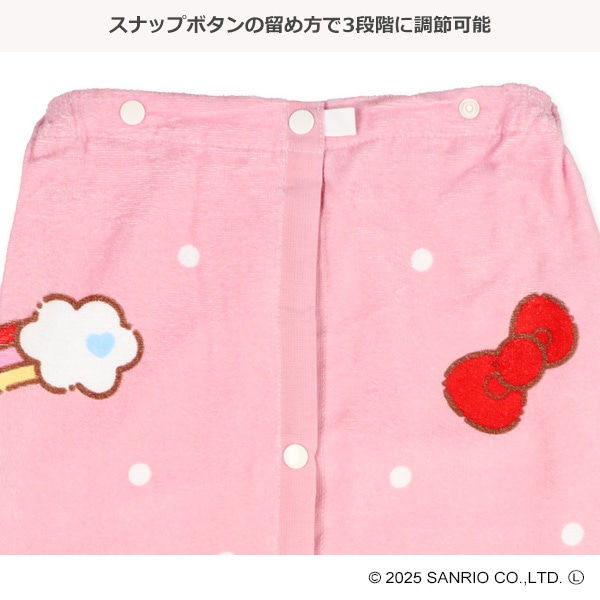 60cm丈巻きタオル（ハローキティ）