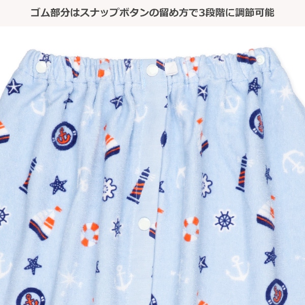 60cm丈巻きタオル（マリン）