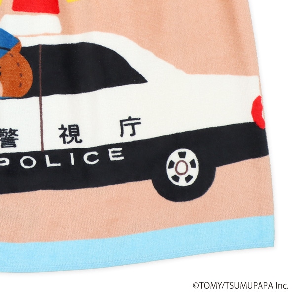 60cm丈巻きタオル（トミカとトム）
