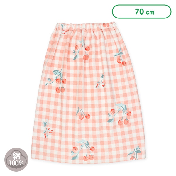 70cm丈巻きタオル（さくらんぼ）