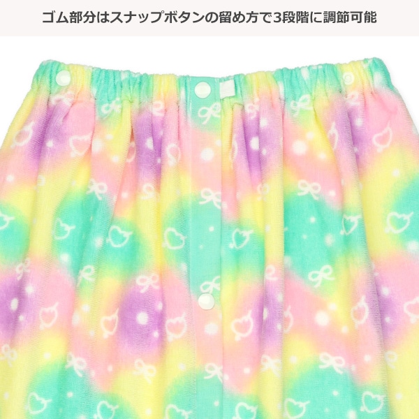 70cm丈巻きタオル（ハート）