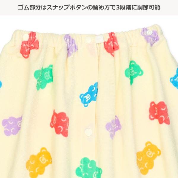 60cm丈巻きタオル（くま）