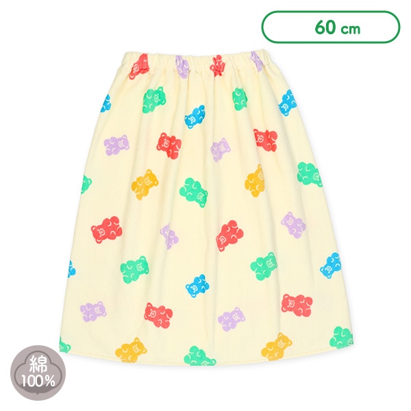 60cm丈巻きタオル（くま）
