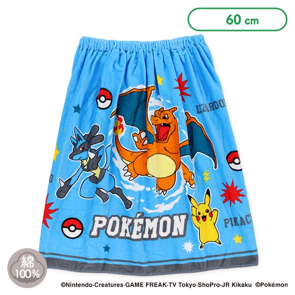 60cm丈巻きタオル（ポケモン）