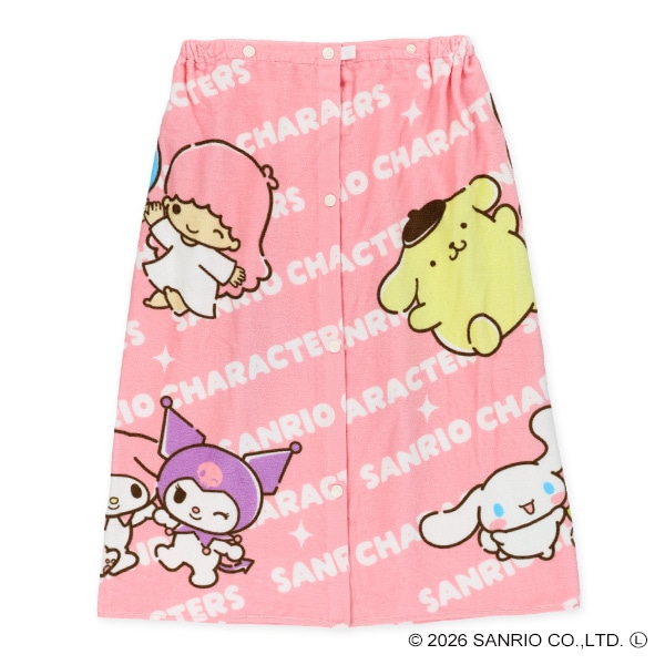 70cm丈巻きタオル（サンリオキャラクターズ）