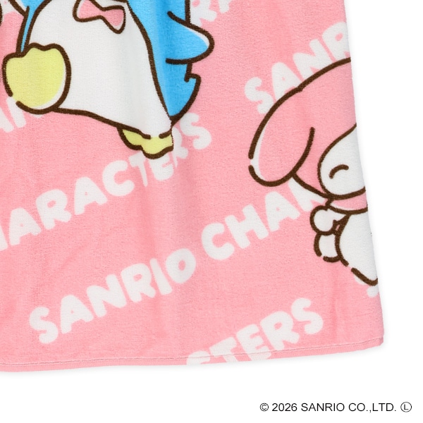 70cm丈巻きタオル（サンリオキャラクターズ）