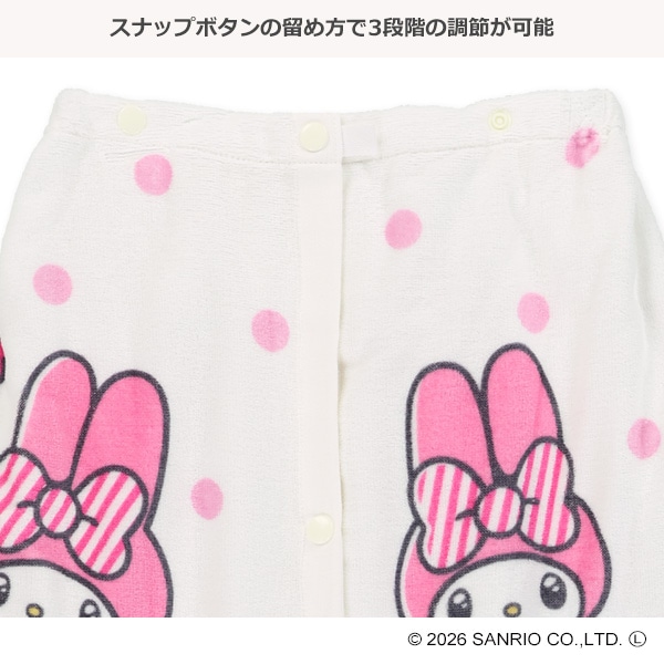 60cm丈巻きタオル（マイメロディ）