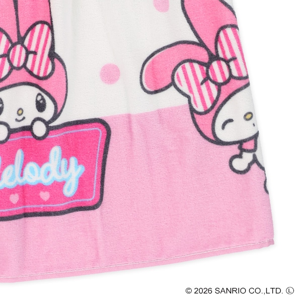 60cm丈巻きタオル（マイメロディ）