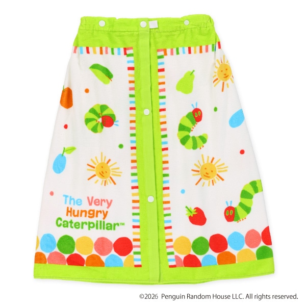 60cm丈巻きタオル（はらぺこあおむし）