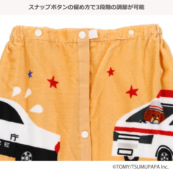 60cm丈巻きタオル（トミカとトム）