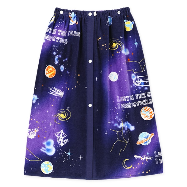 70cm丈巻きタオル（宇宙）