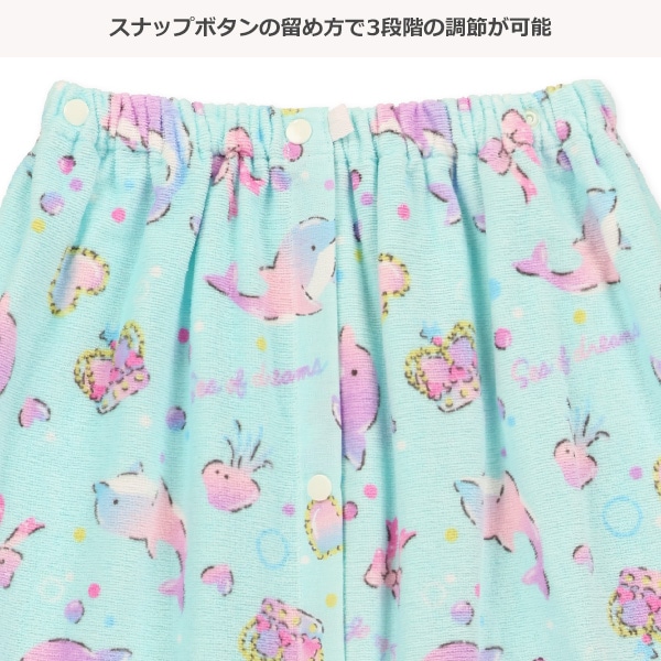 70cm丈巻きタオル（イルカ）