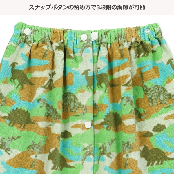 60cm丈巻きタオル（恐竜）