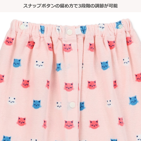 60cm丈巻きタオル（ねこ）