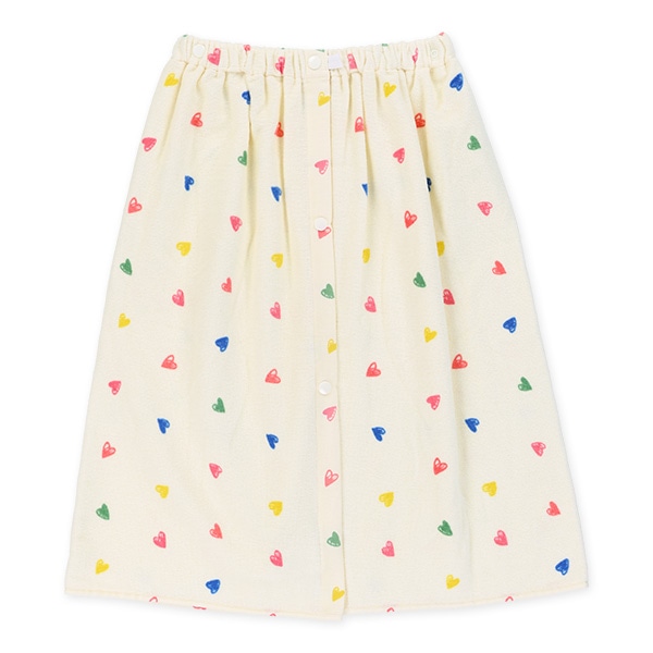 60cm丈巻きタオル（ハート）