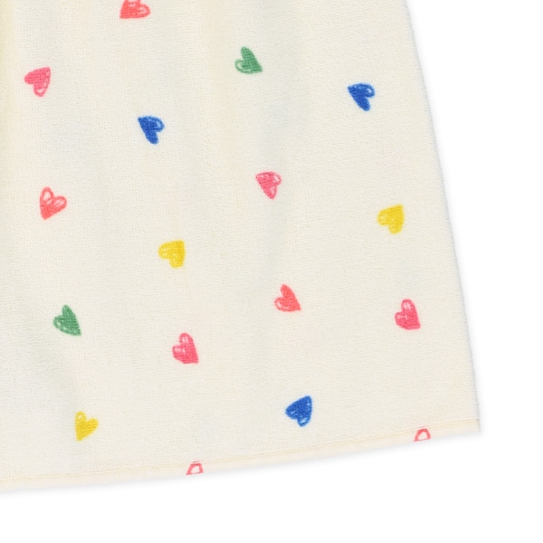 60cm丈巻きタオル（ハート）