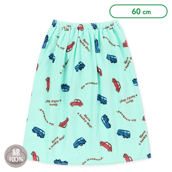60cm丈巻きタオル（くるま&バス）