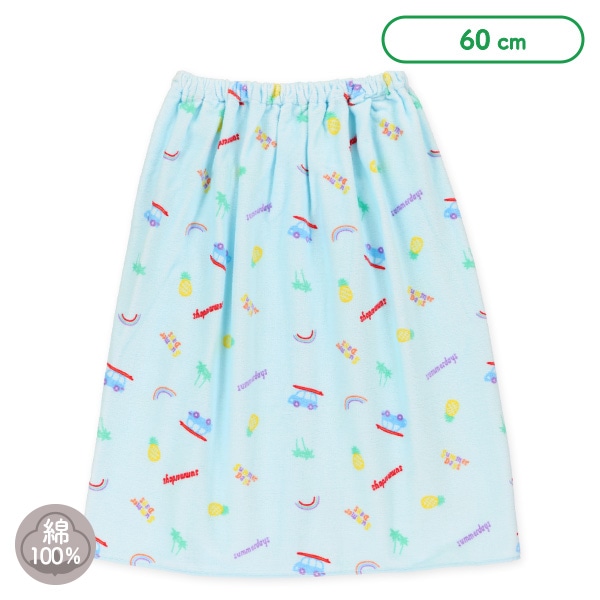 60cm丈巻きタオル（トロピカル）