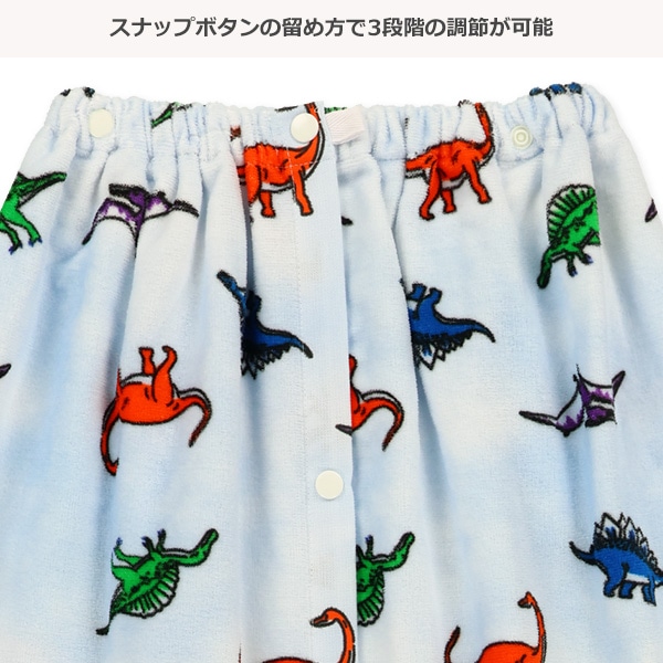 70cm丈巻きタオル（恐竜）