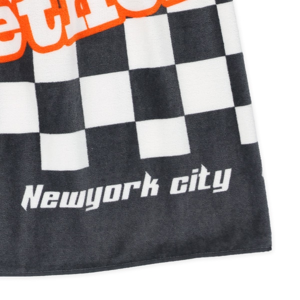 70cm丈巻きタオル（チェッカーフラッグ）