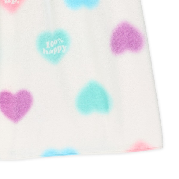 70cm丈巻きタオル（滲みハート）