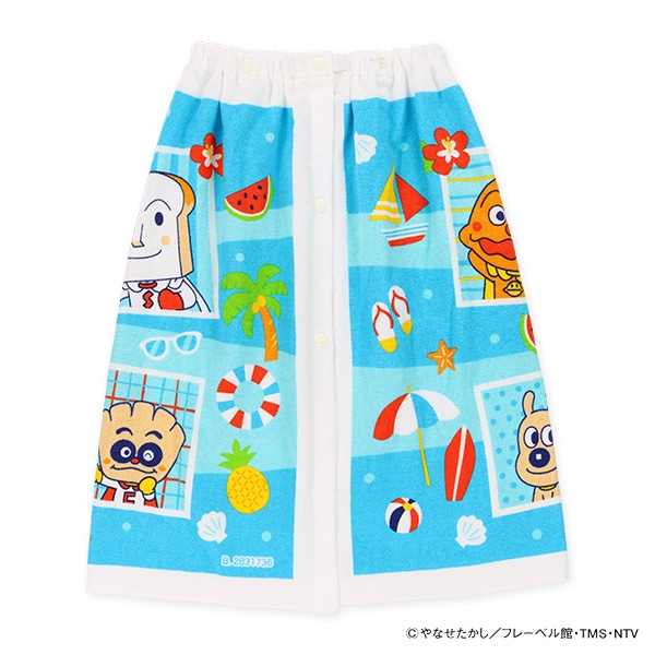バンダイ）60cm丈巻きタオル（アンパンマン）